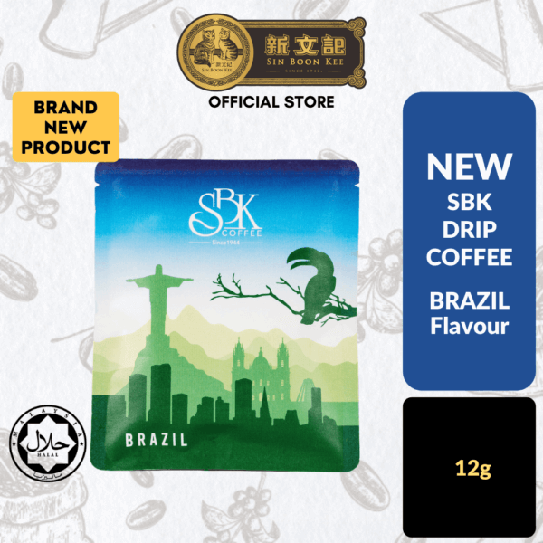 SBK Drip Coffee BRAZIL Flavour (12g) 01